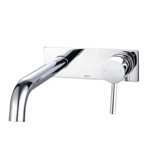 FLEX Wall Basin/Bath Mixer Set 170mm Backplate