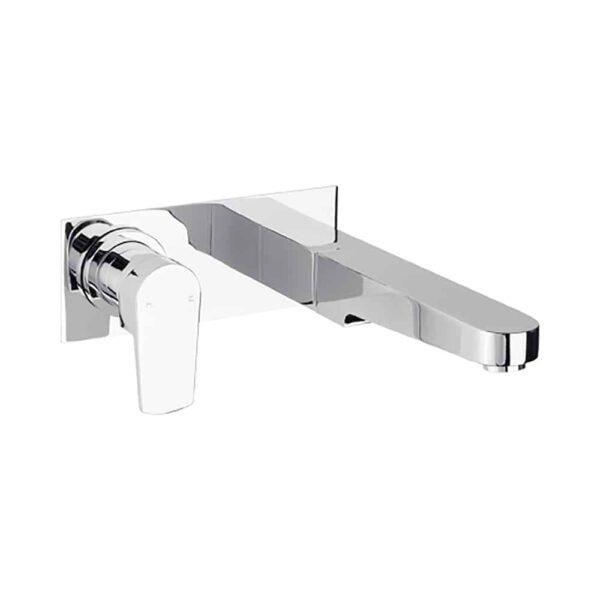 TAYA Wall Bath Mixer Set Backplate 220mm