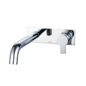 SAMM Wall Basin/Bath Mixer Set 170mm Backplate