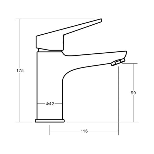 ALDER SOHO Basin Mixer - Image 5