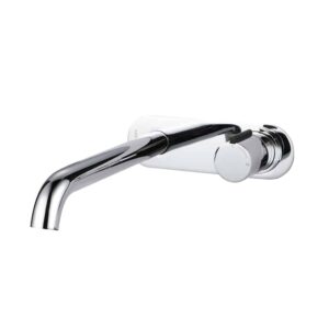 SOL2 Wall Basin/Bath Mixer Set 220mm Backplate