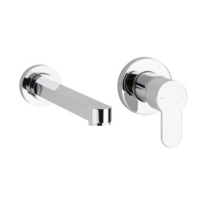 AIKO Wall Basin/Bath Mixer Set 220mm
