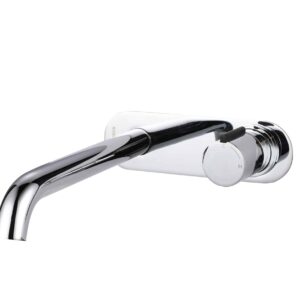 SOL2 Wall Basin/Bath Mixer Set 180mm Backplate