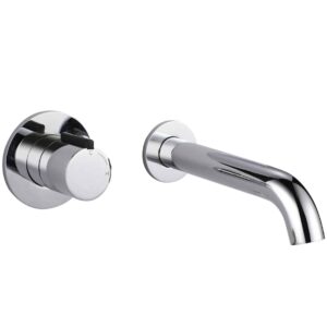 SOL2 Wall Basin/Bath Mixer Set 180mm